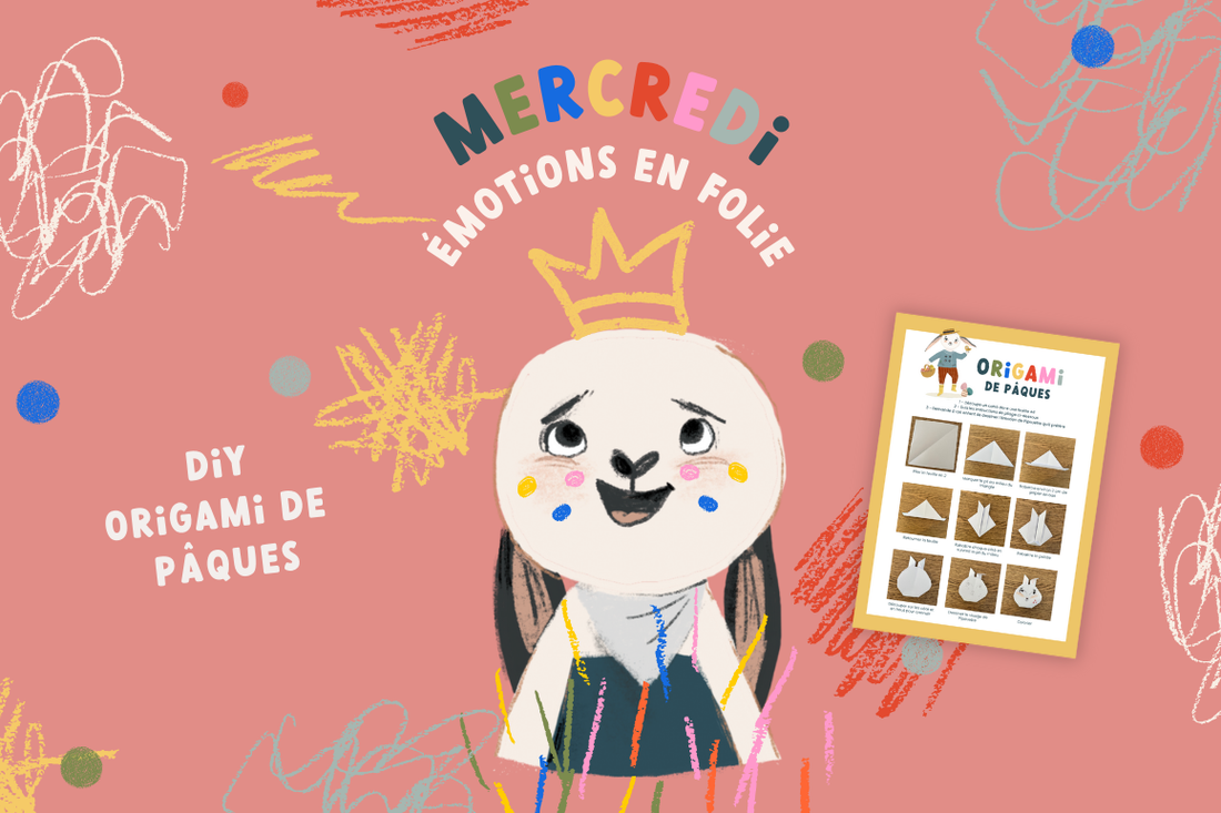 origami lapin de paques pipouette