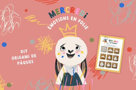 origami lapin de paques pipouette