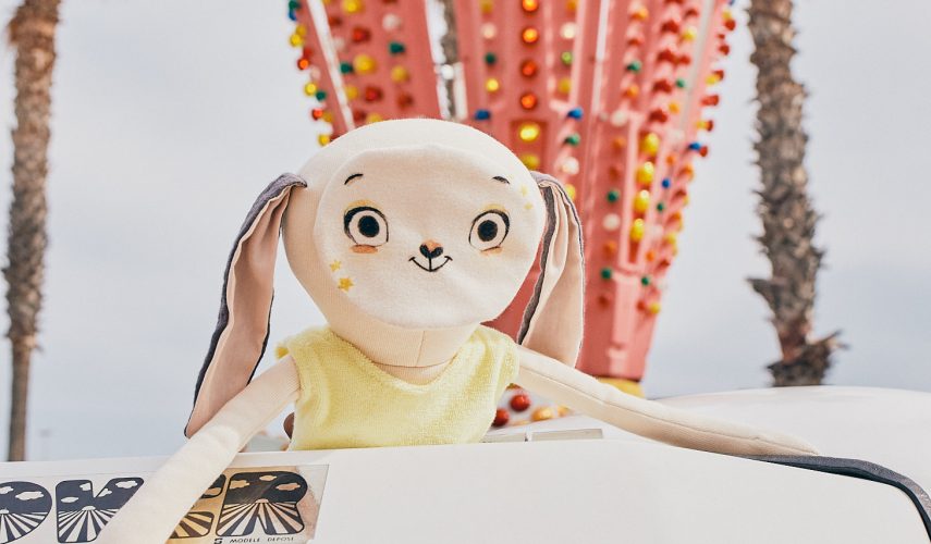 pipouette visage heureux en vacances