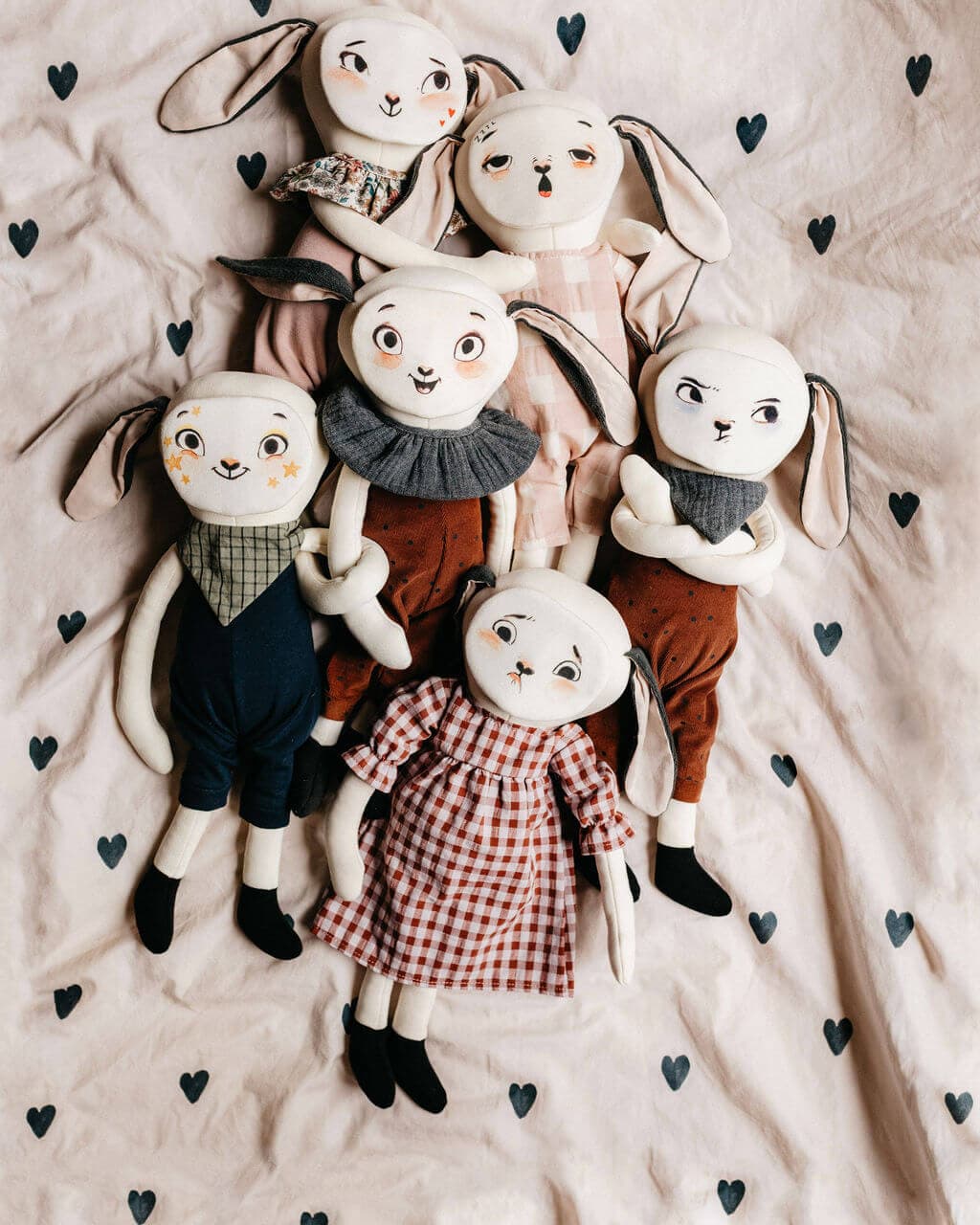 Famille Marionnette à Main Poupée en Peluche Jouet de - Temu Canada