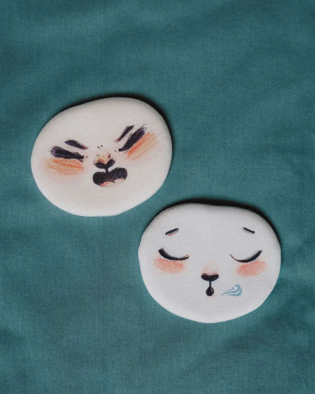 Visages grosse colère & retour au calme