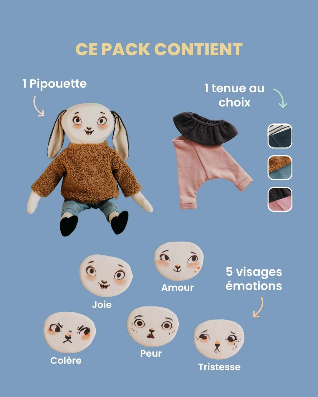 contenu du pack découverte pipouette