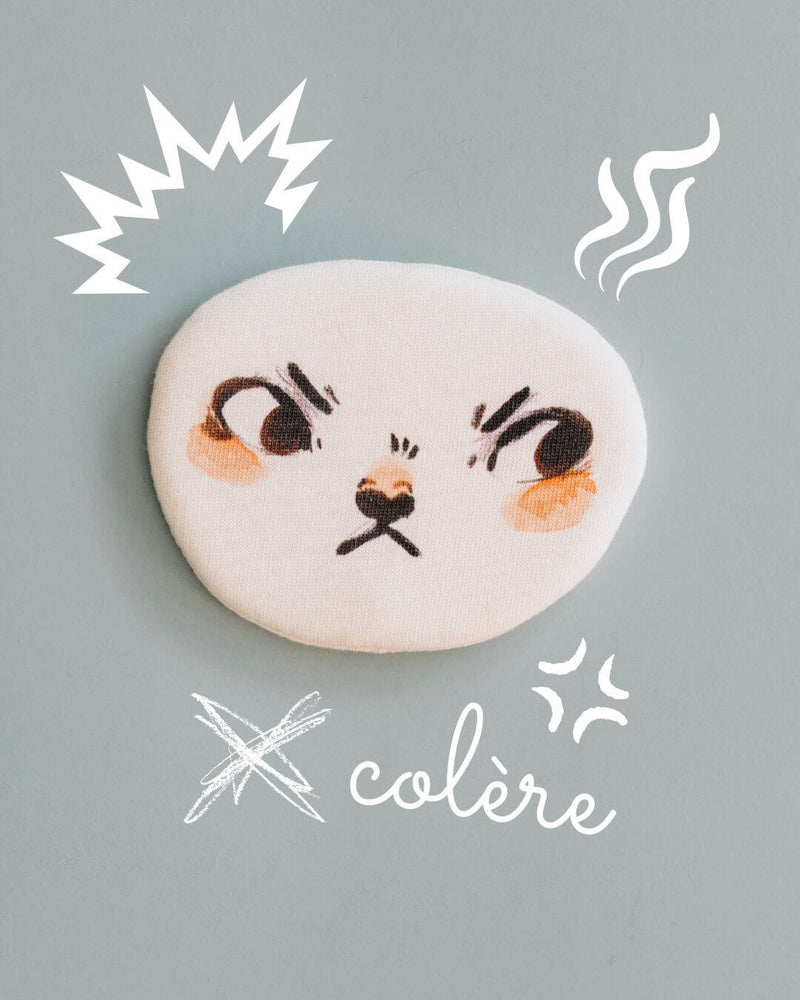 Visage colère