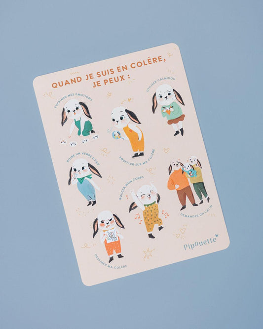 L'affiche des solutions de la colère