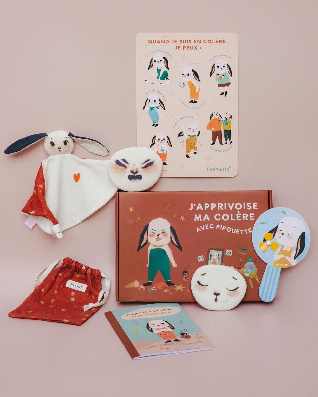 LE KIT J'APPRIVOISE MA COLÈRE AVEC PIPOUETTE