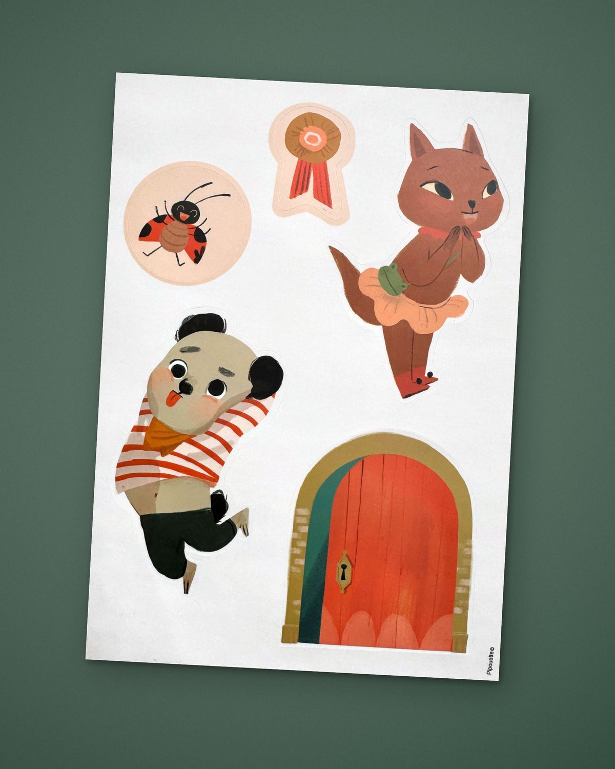Stickers livre La Maison des Émotions