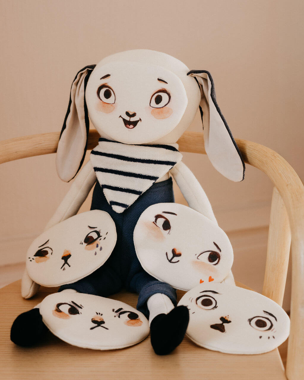 pipouette et visages émotions de base