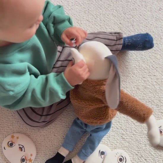 visage détachable de pipouette