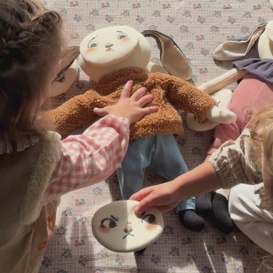 visages détachables de pipouette