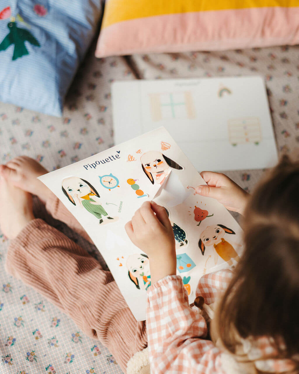 Stickers repositionnables Pipouette