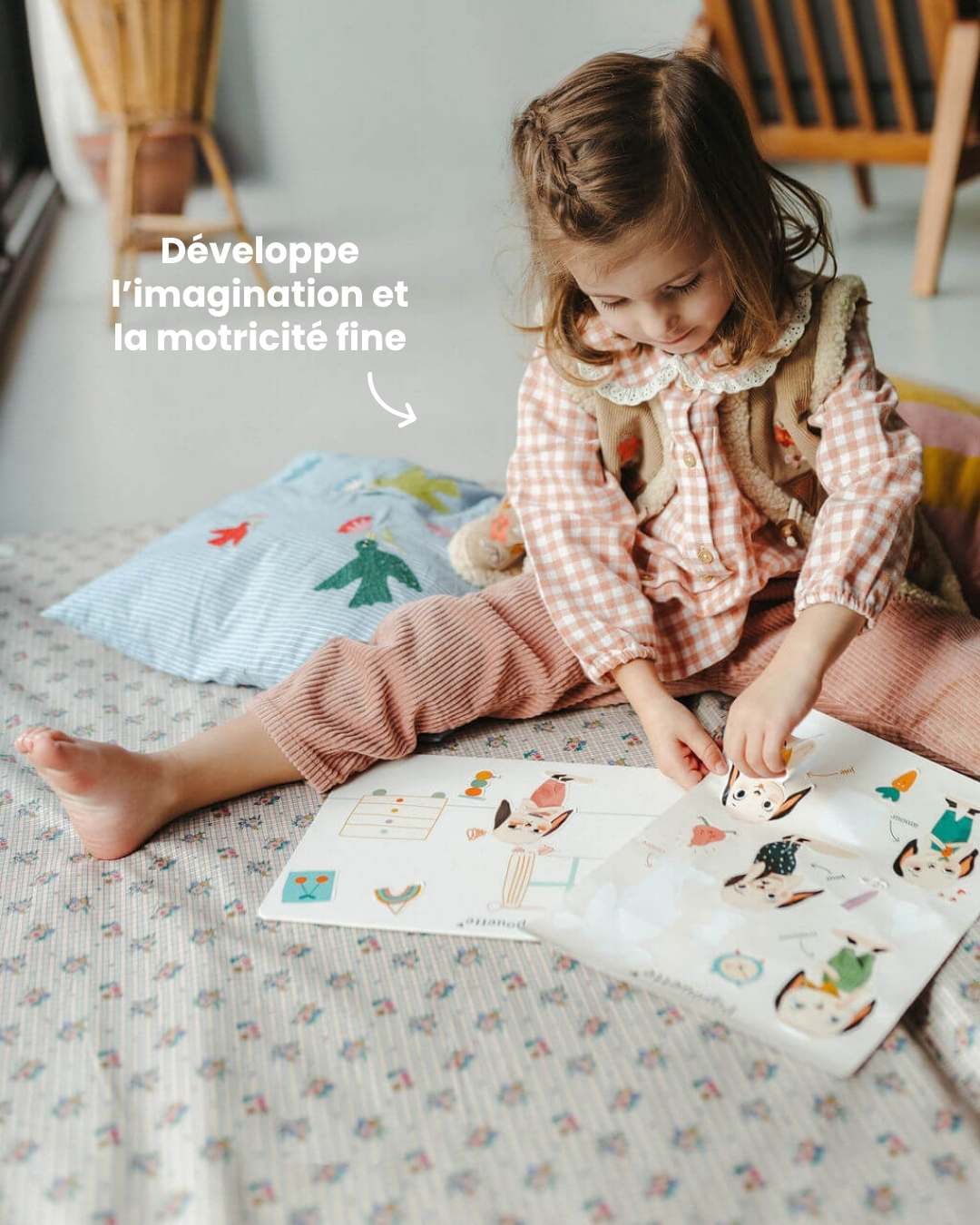 Stickers repositionnables Pipouette