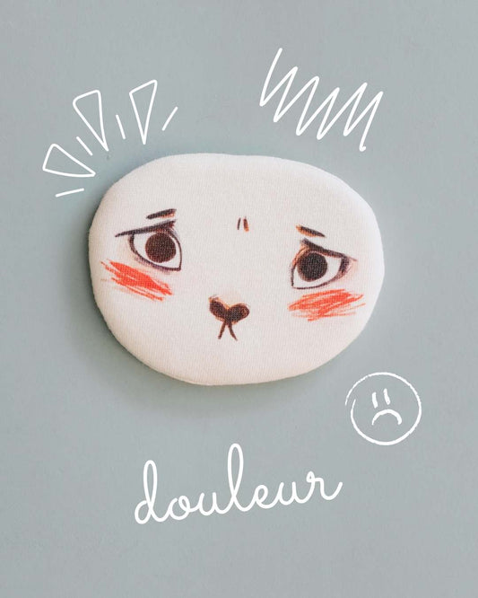 visage douleur amovible pour pipouette