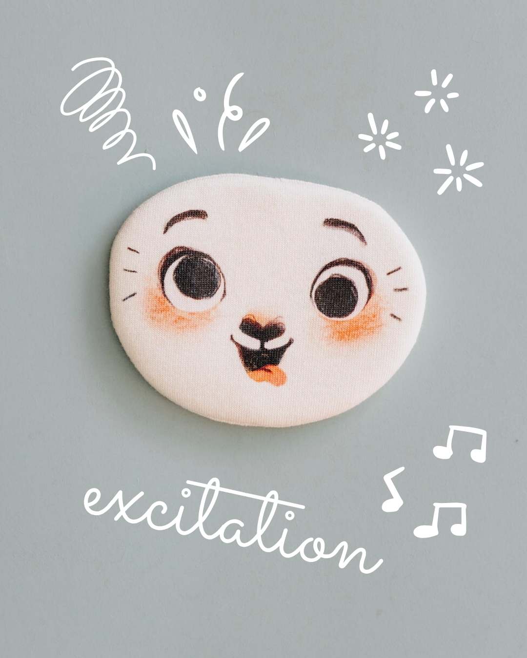 visage excitation détachable pour pipouette