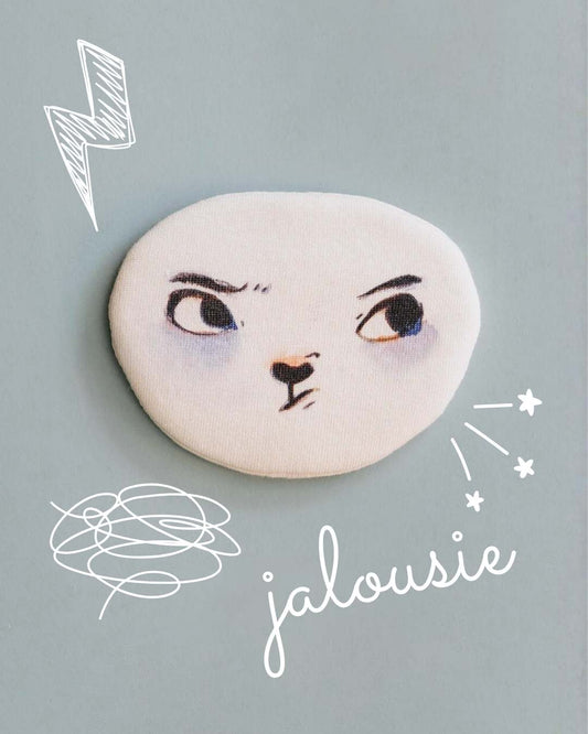 visage émotion jalousie amovible pour pipouette