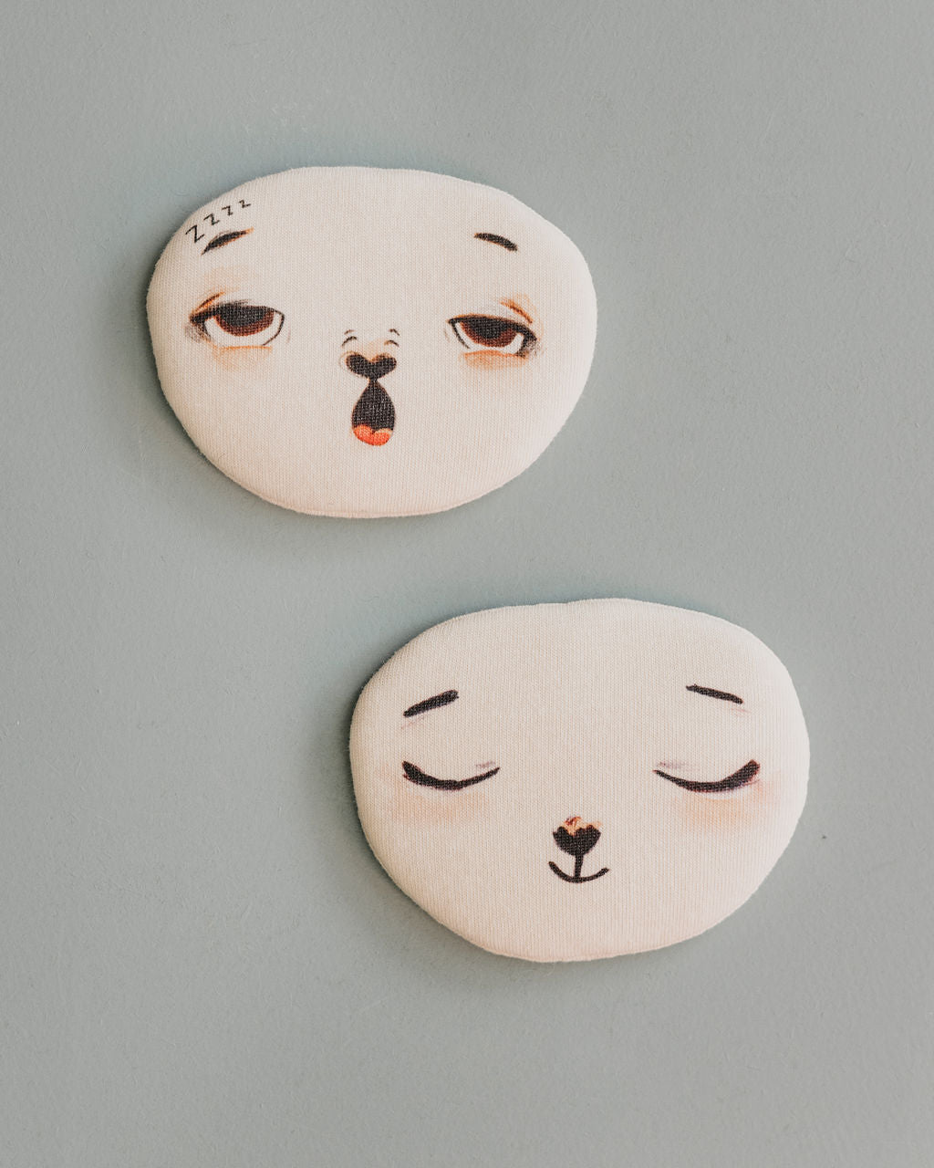 Visages fatigue et dodo